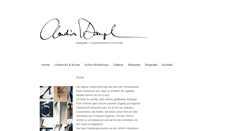 Desktop Screenshot of claudia-dzengel.com